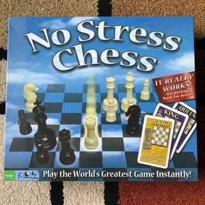 No Stress Chess Educational Board Game Complete